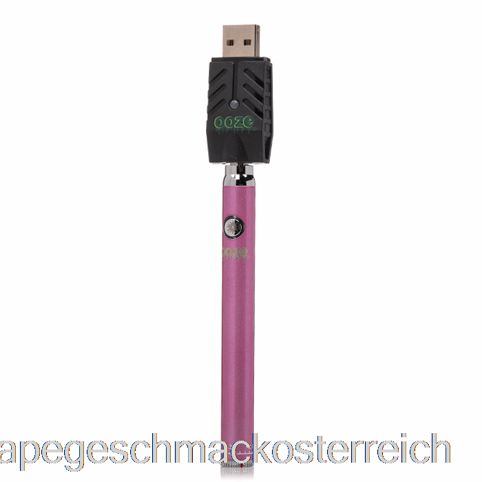 Ooze 320mah Twist Slim Pen Akku Eisrosa Vape-Geschmack